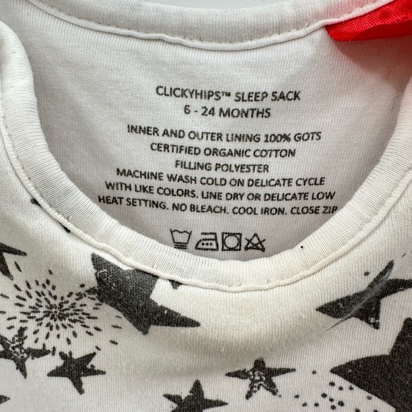 CLICKYHICKS X2 Swaddle transition baby naptime zip warm cozy sleepsac 6-12 month - Picture 6 of 11